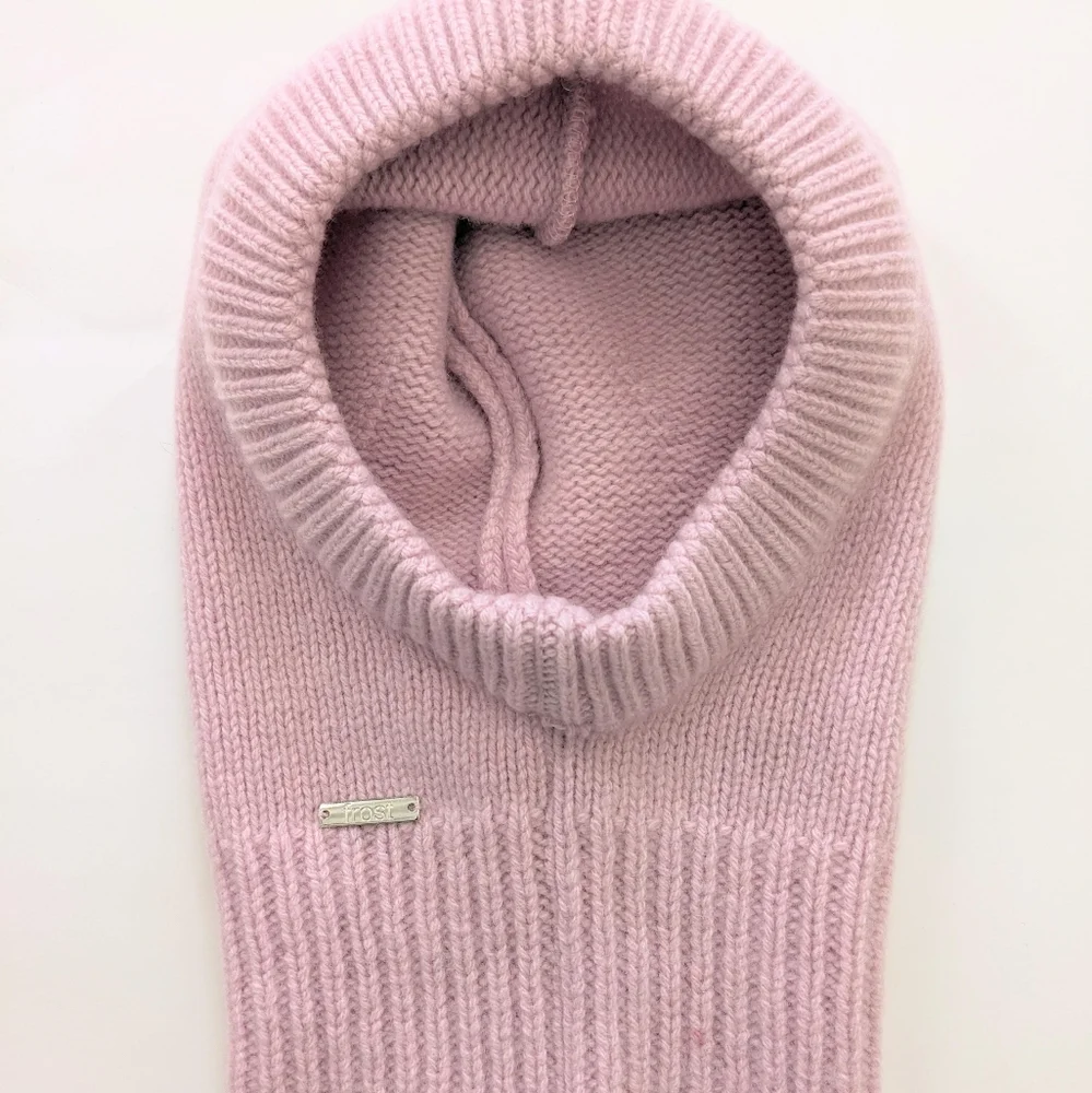 50% Cashmere 50% Merino Warm Toddler Little Kid Winter Balaclava Ski Mask Hat - Picture 2 of 6